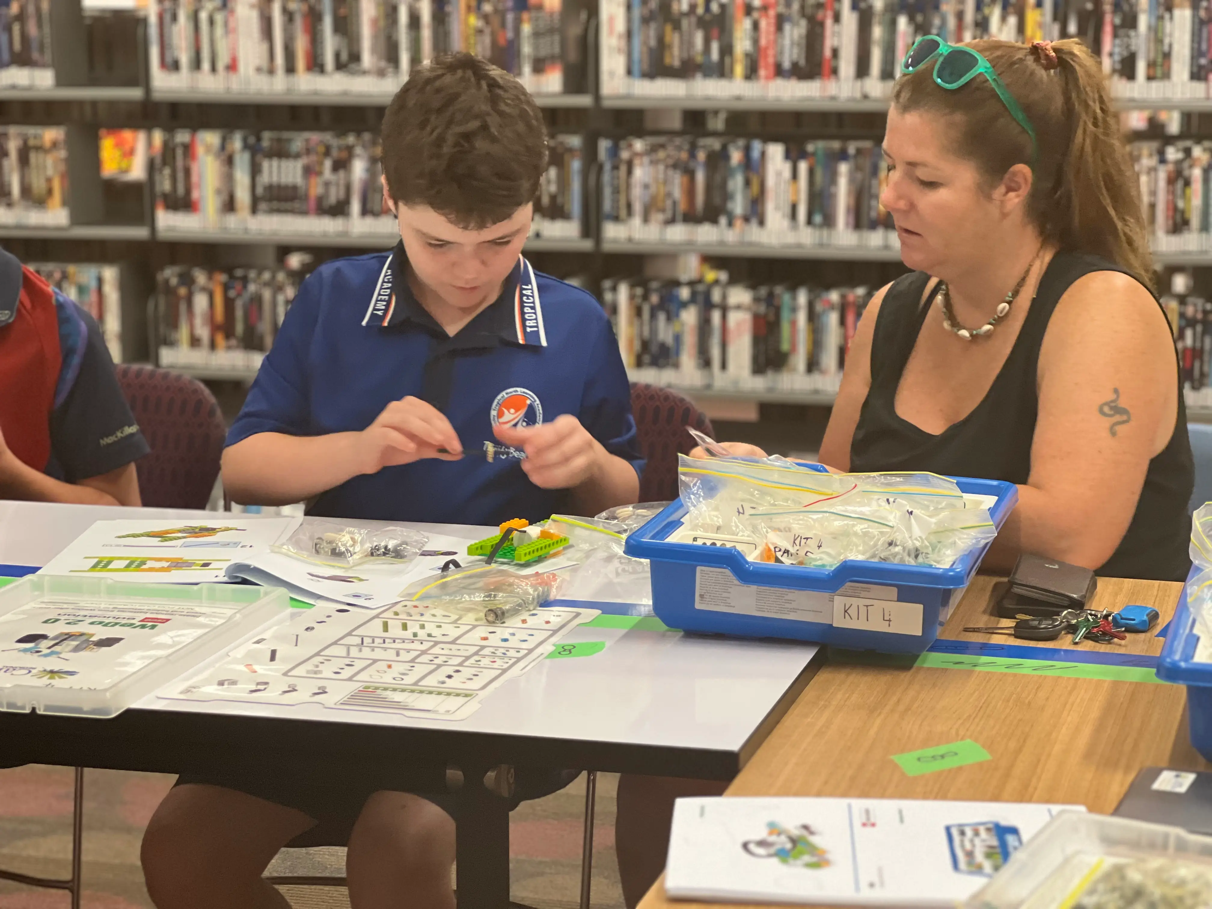 A STEMMechanics workshop for a group