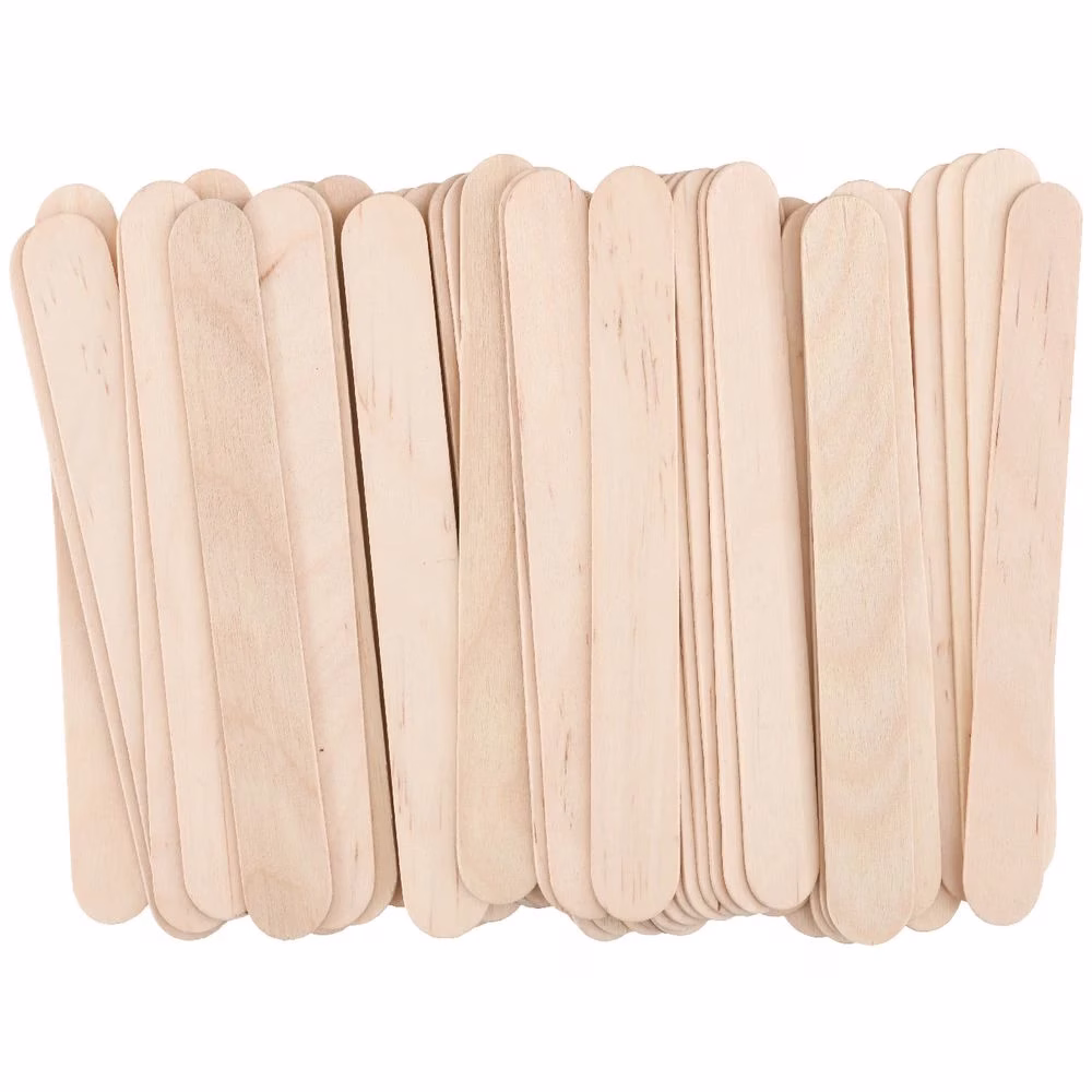Jumbo Wooden Craft Sticks