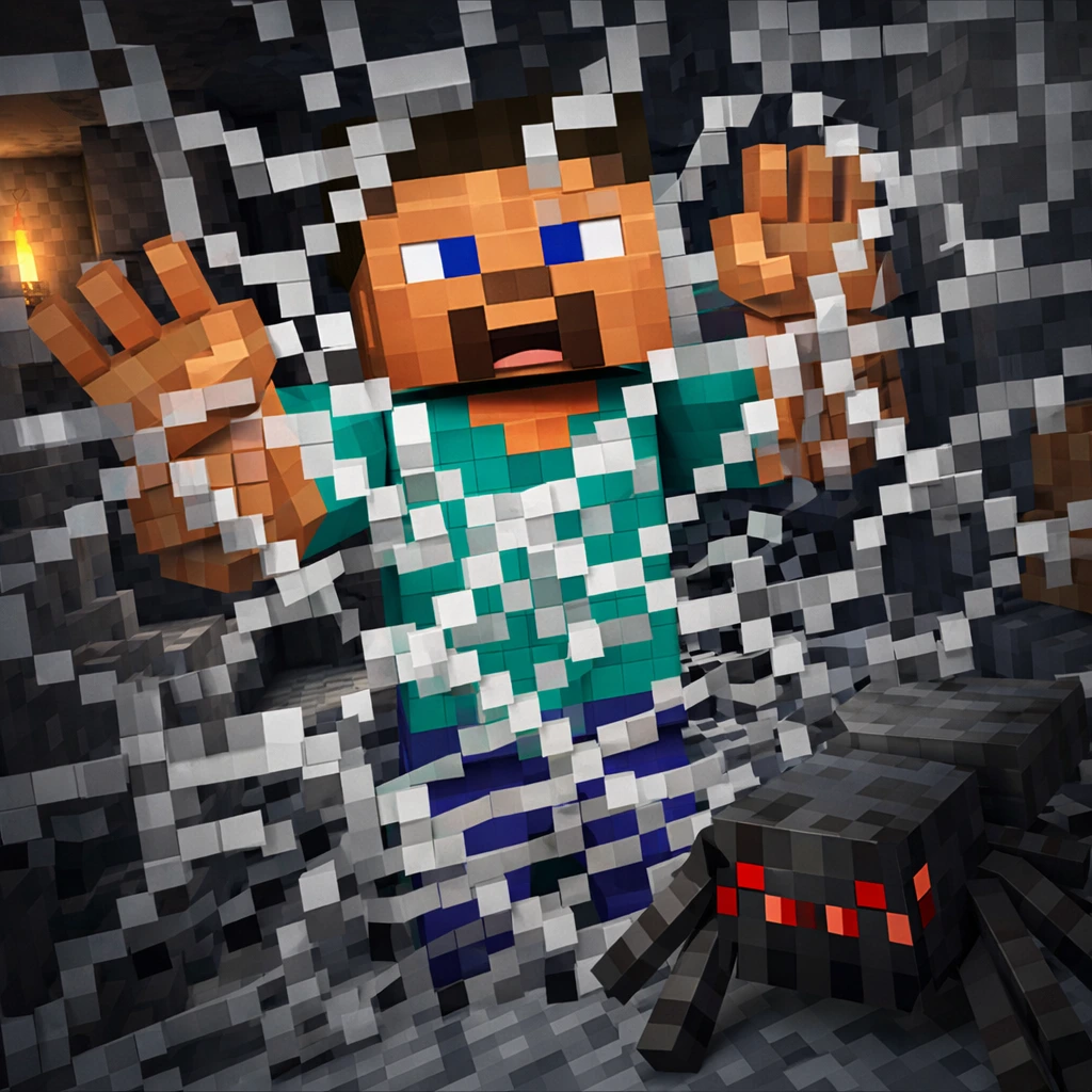 A STEMCraft image that represents restricted access for approved players only.